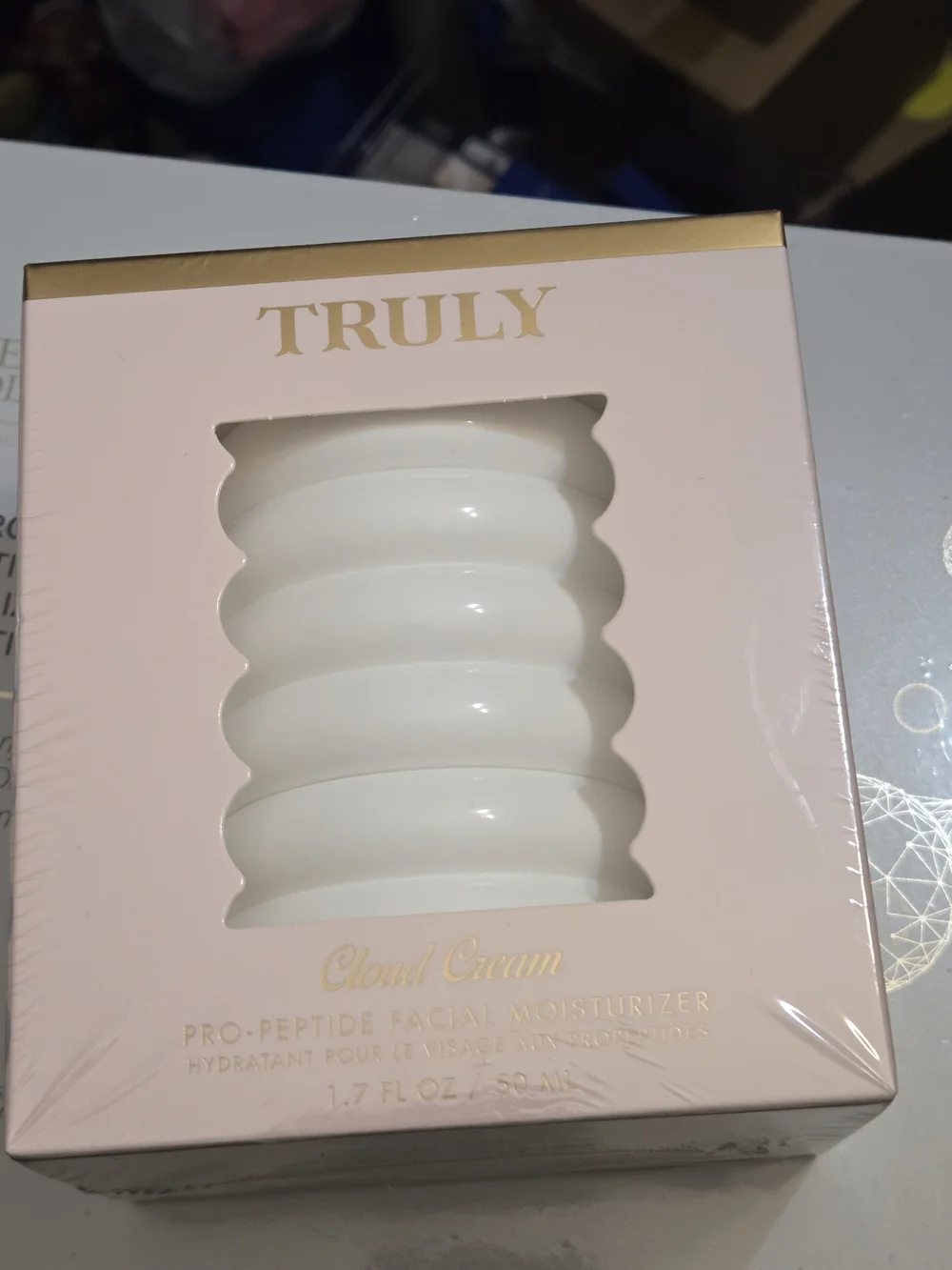 Truly Cloud Cream Pro-Peptide Facial Moisturizer-Plumping Gel Cream